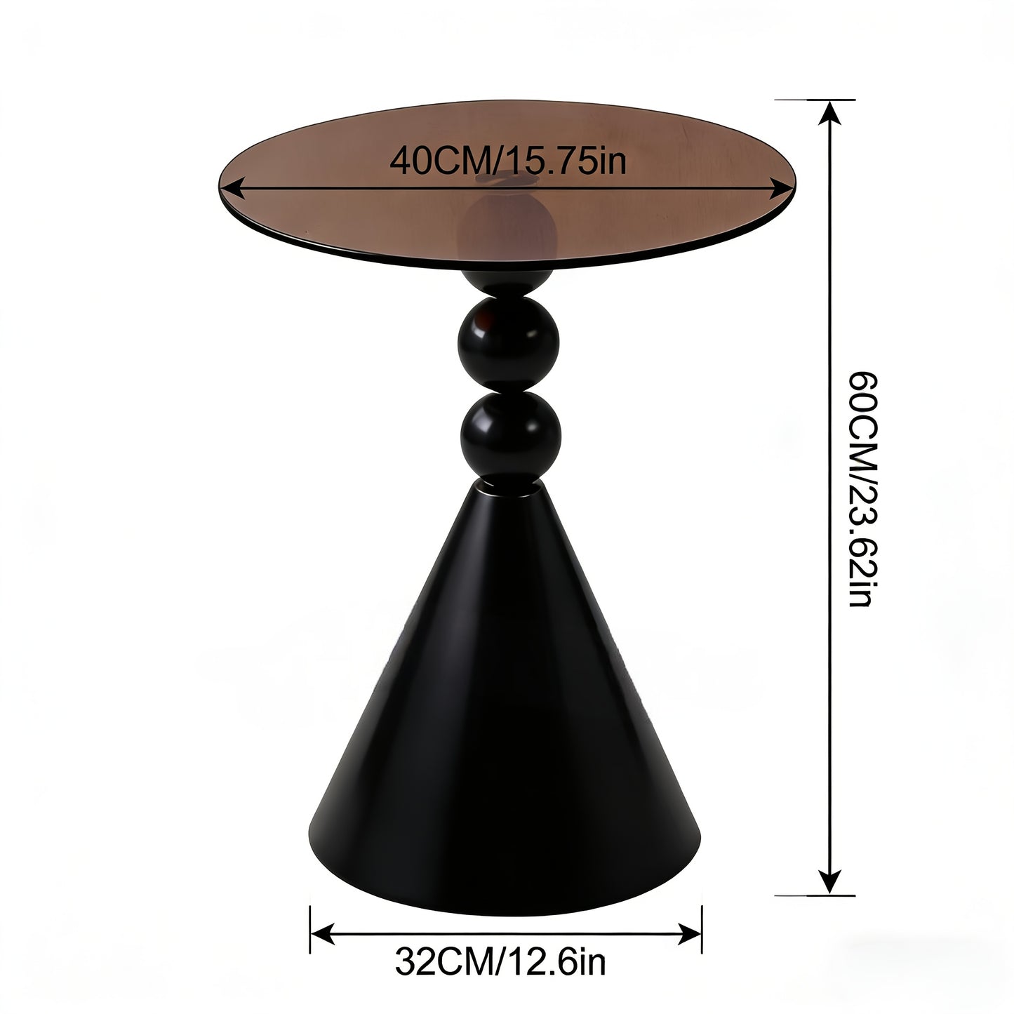 Glass Round Coffee Table | Furniture Collection | Aroselle