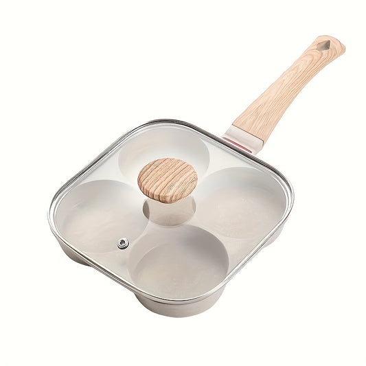 Non-Stick Breakfast Egg Pan with Lid | Kitchen Collection | Aroselle