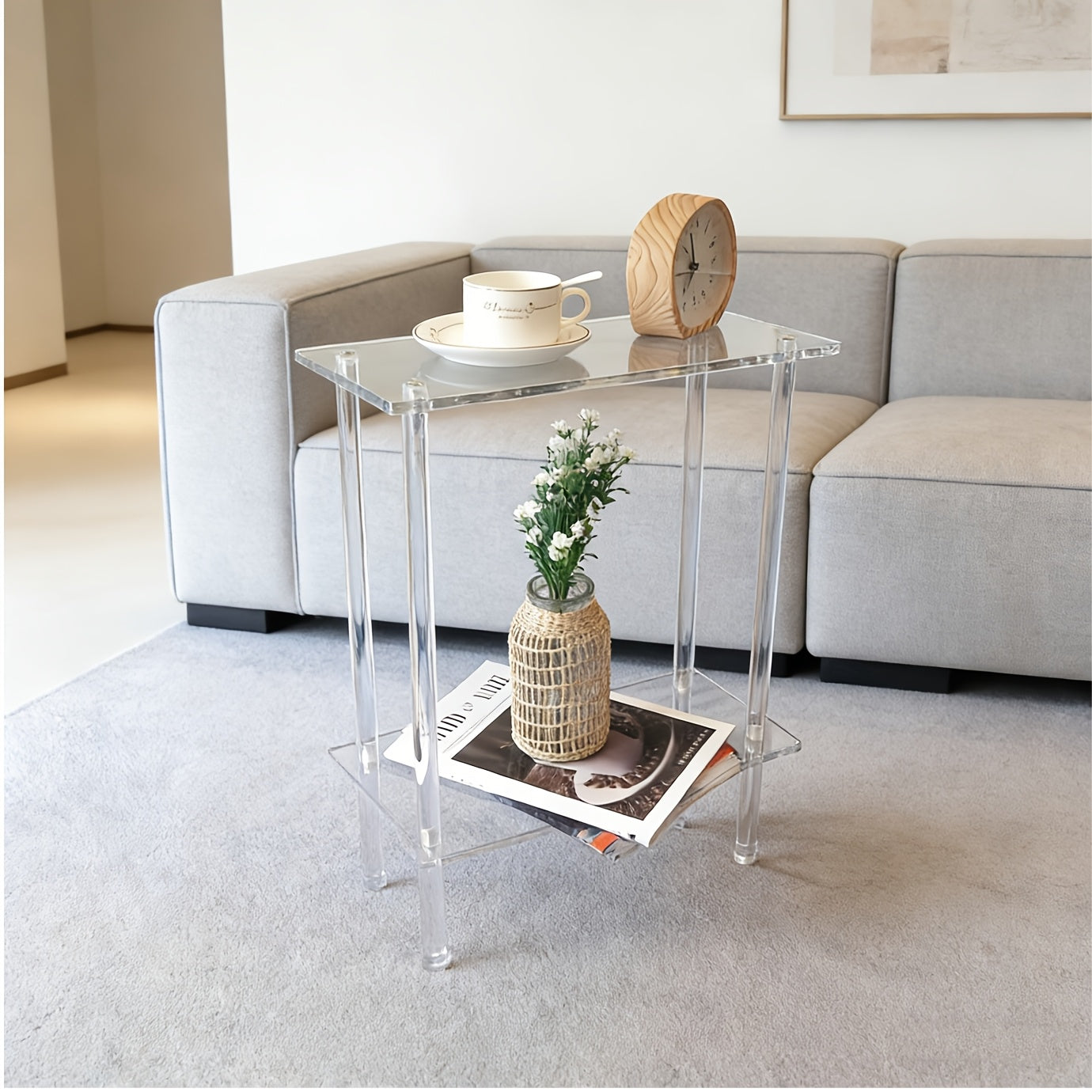 Acrylic Sofa Table | Furniture Collection | Aroselle