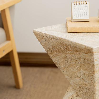 Marble Geometric Side Table | Furniture Collection | Aroselle