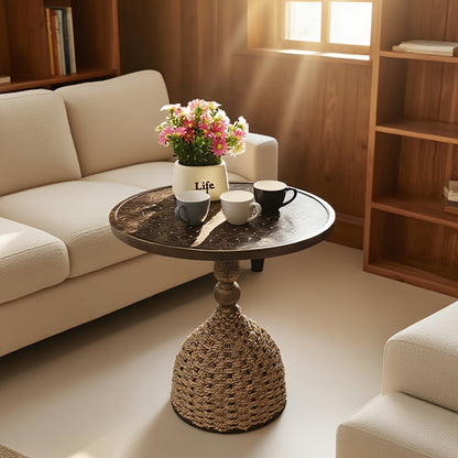 Metal Round Side Table | Furniture Collection | Aroselle