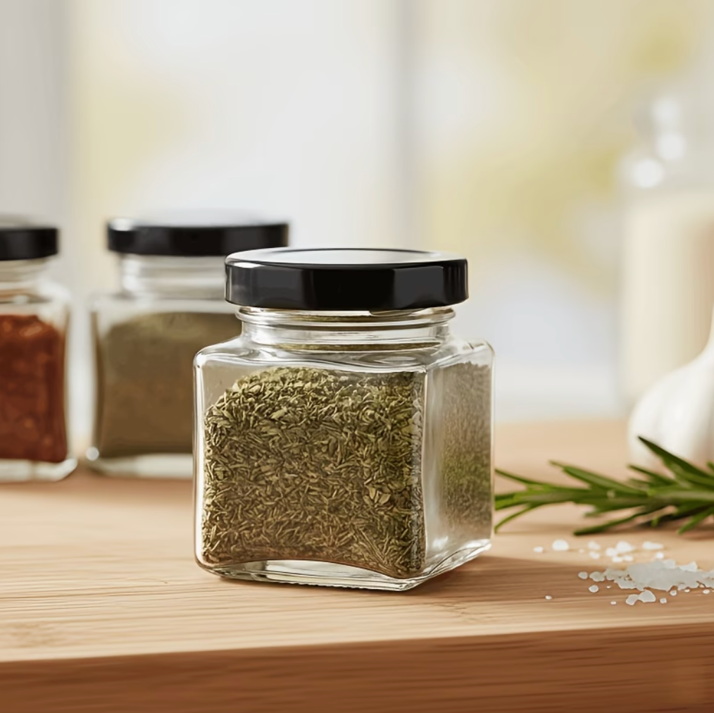 Spice Jars With Rack | Kitchen Collection | Aroselle