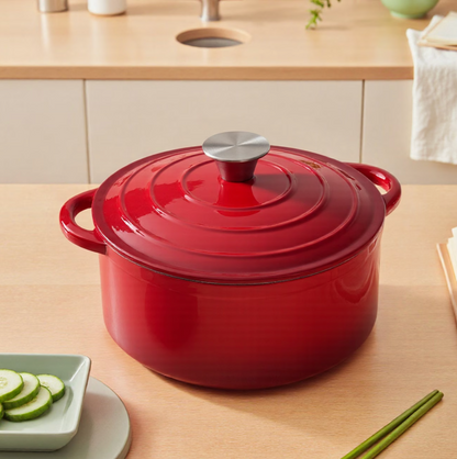Dutch Oven Cast Iron Pan | Kitchen Collection | Aroselle