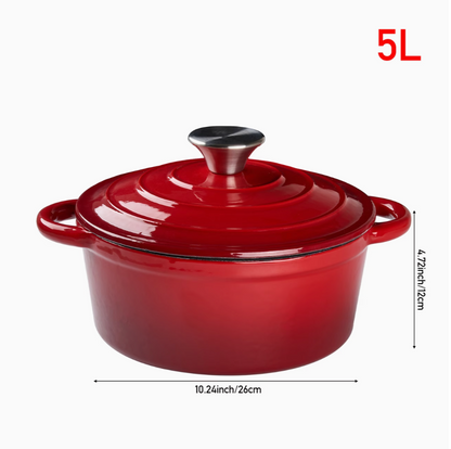 Dutch Oven Cast Iron Pan | Kitchen Collection | Aroselle