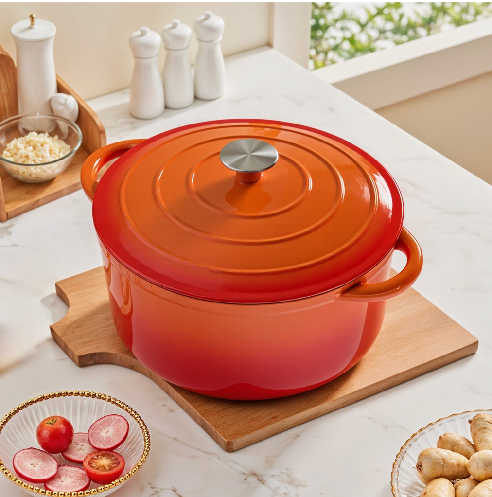 Dutch Oven Cast Iron Pan | Kitchen Collection | Aroselle