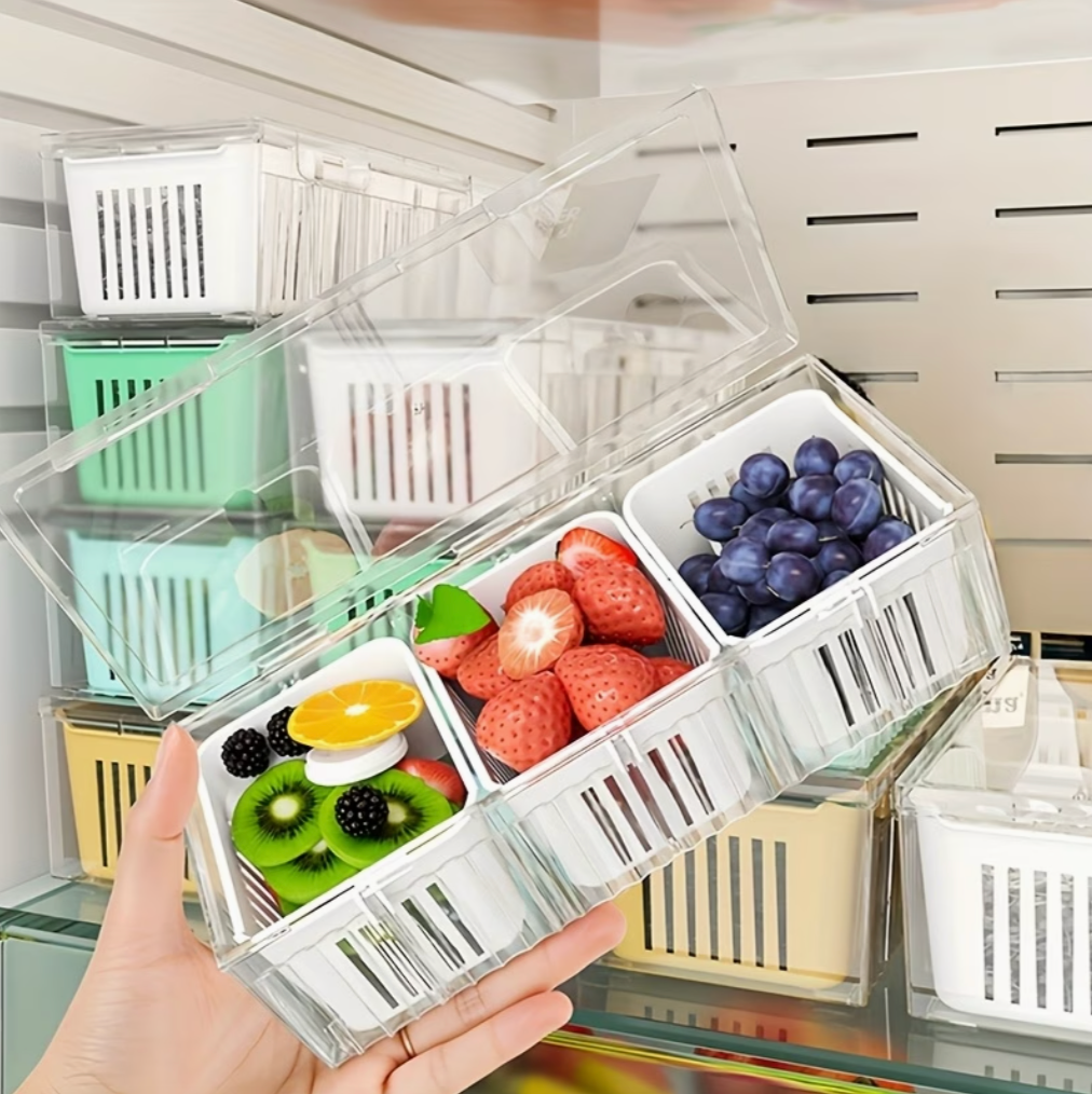 Food Storage With Drain Baskets | Kitchen Collection | Aroselle