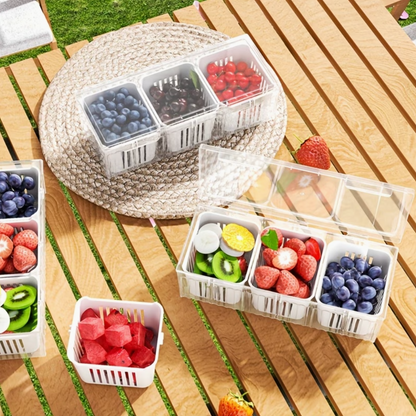 Food Storage With Drain Baskets | Kitchen Collection | Aroselle