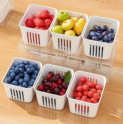 Food Storage With Drain Baskets | Kitchen Collection | Aroselle