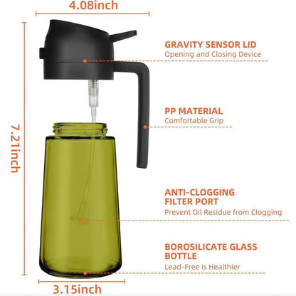 Glass Olive Oil Sprayer 470ml | Kitchen Collection | Aroselle
