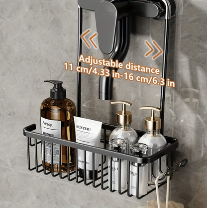 Adjustable Hanging Shower Caddy | Bathroom Collection | Aroselle