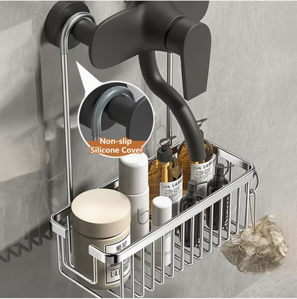 Adjustable Hanging Shower Caddy | Bathroom Collection | Aroselle