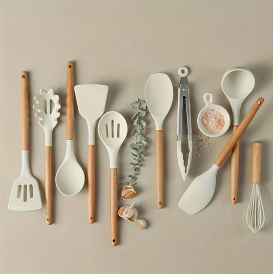 Silicone Kitchen Utensils Set | Kitchen Collection | Aroselle