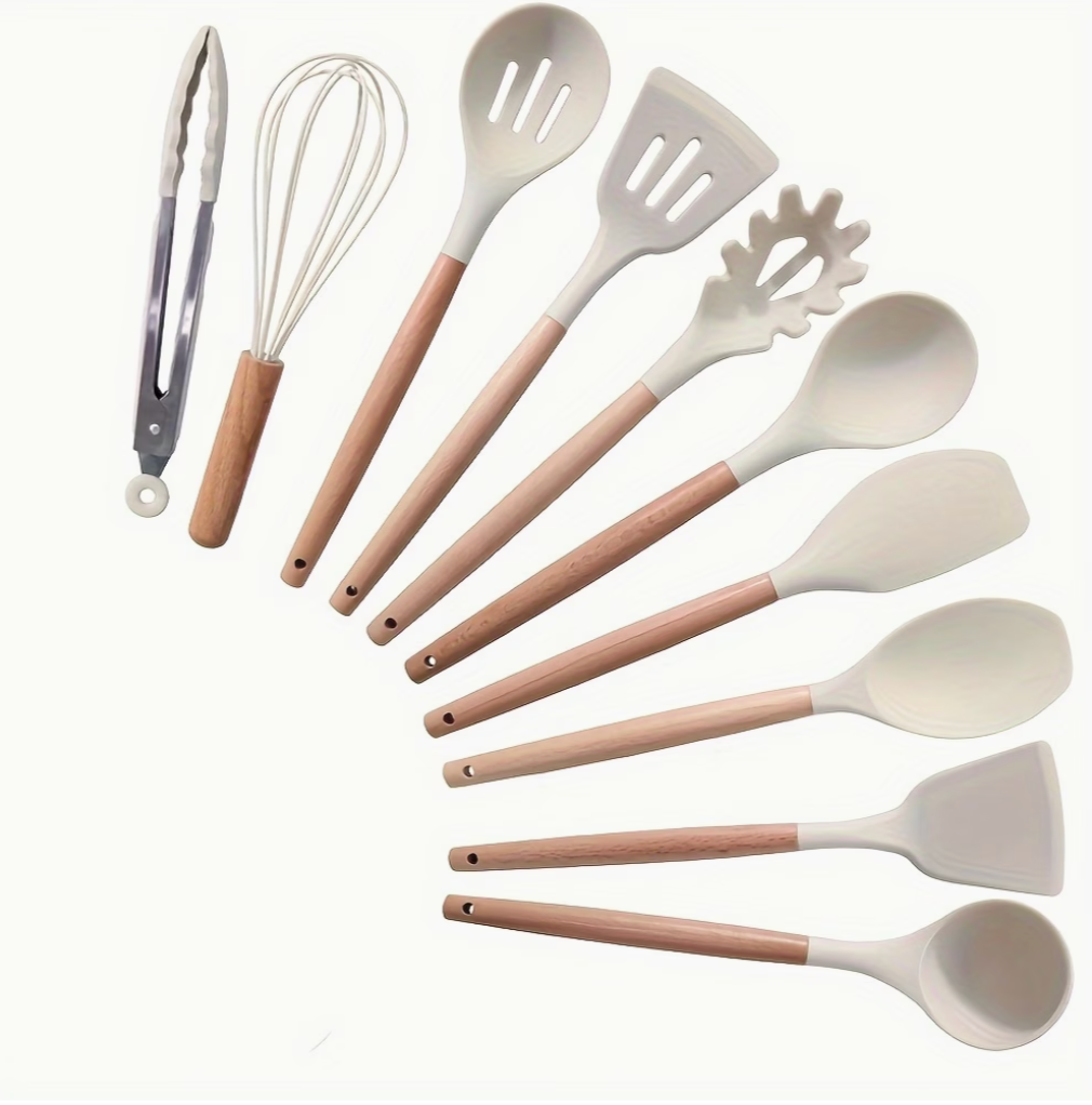 Silicone Kitchen Utensils Set | Kitchen Collection | Aroselle