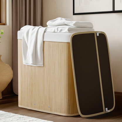 Laundry Basket With Lid | Bathroom Collection | Aroselle