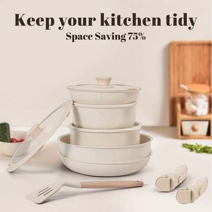Induction Pots And Pan Set | Kitchen Collection | Aroselle
