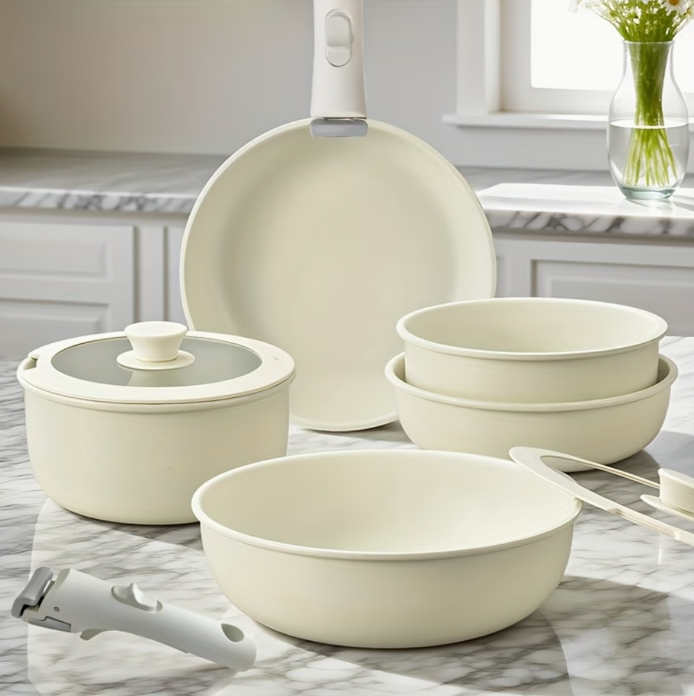 Induction Pots And Pan Set | Kitchen Collection | Aroselle