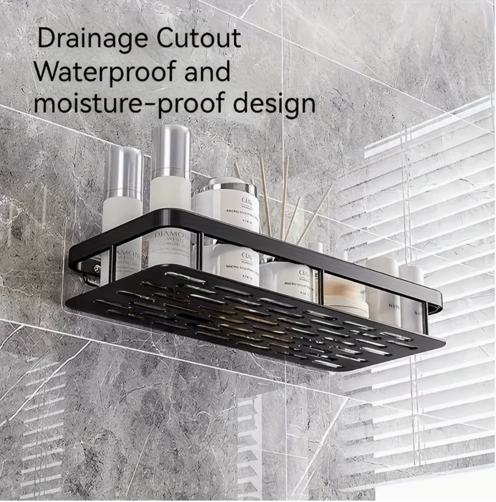 Black Bathroom Caddies (2pcs) | Bathroom Collection | Aroselle