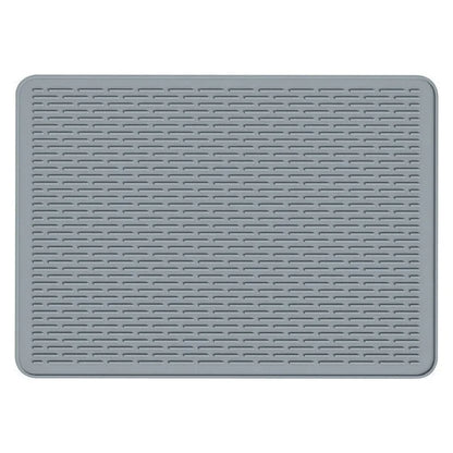 Silicone Induction Cooktop Mat, Heat-Resistant Non-Slip Kitchen Protector in Black and Grey, 71x50cm or 76x53cm