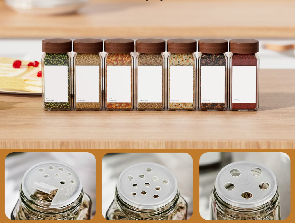 Small Spice Jars (24pcs) | Kitchen Collection | Aroselle