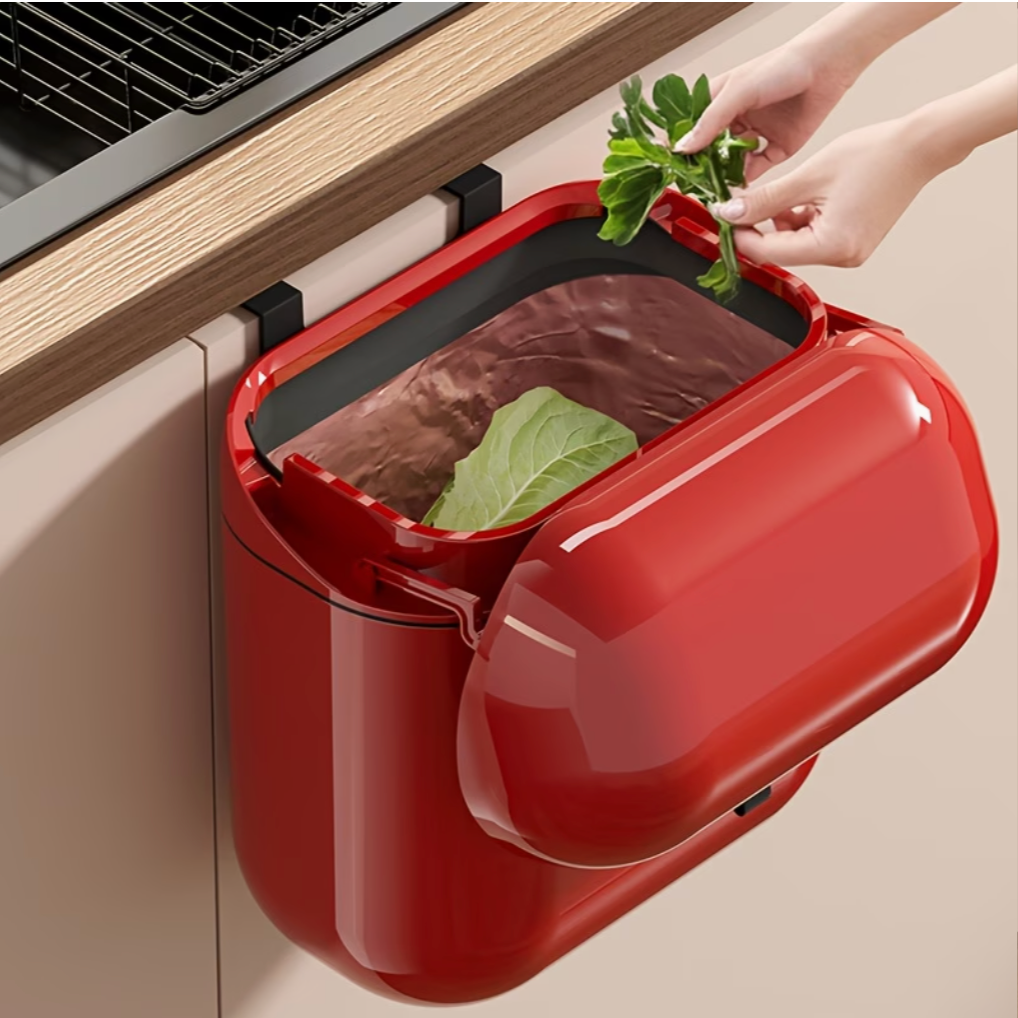 Wall-Mounted Kitchen Trash Bin | Kitchen Collection | Aroselle