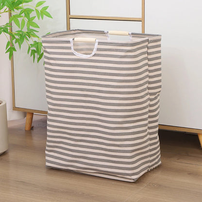 Portable Waterproof Fabric Laundry Basket – Collapsible Hamper for Bathroom and Versatile Storage 6