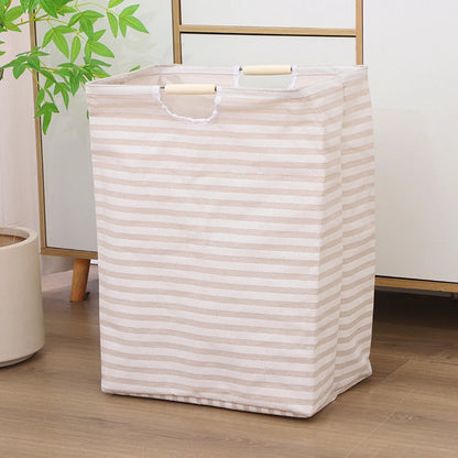 Portable Waterproof Fabric Laundry Basket – Collapsible Hamper for Bathroom and Versatile Storage 9