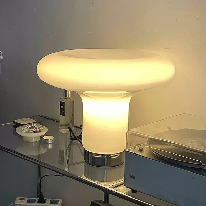 Glass Bedside Lamp | Decor Collection | Aroselle