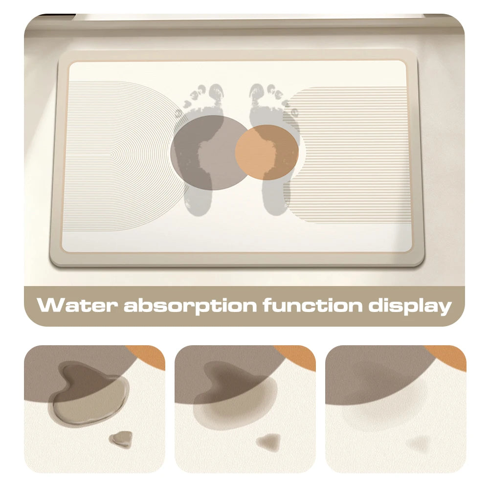 Diatomite Anti-Slip Bath Mat