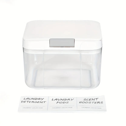 Laundry Pod Holder With Lid | Storage Collection | Aroselle