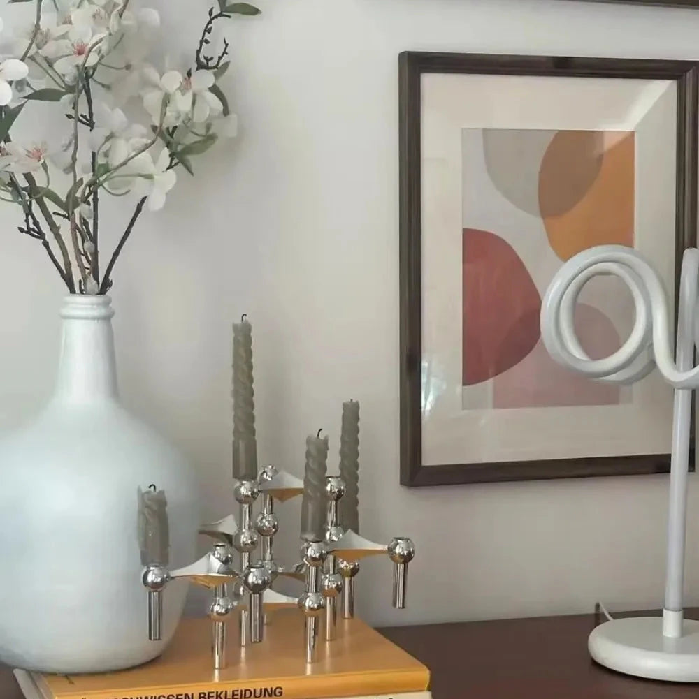 Nordic Silver Candelabra