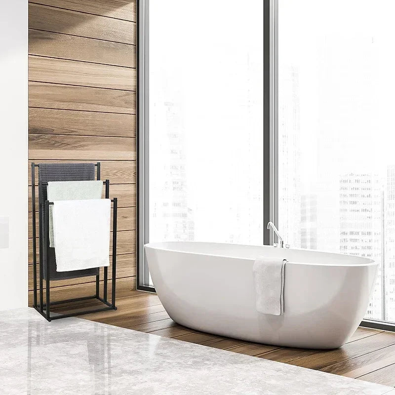 Standing Towel Rack - Metal