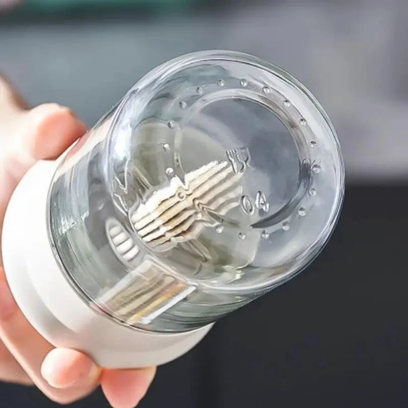 Silicone Oil Dispenser Bottle with Brush