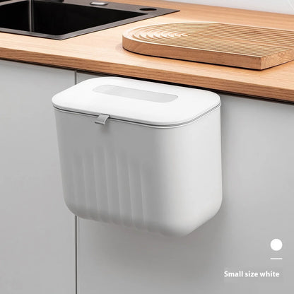 Wall-Mounted Food Trash Bin - Kitchen