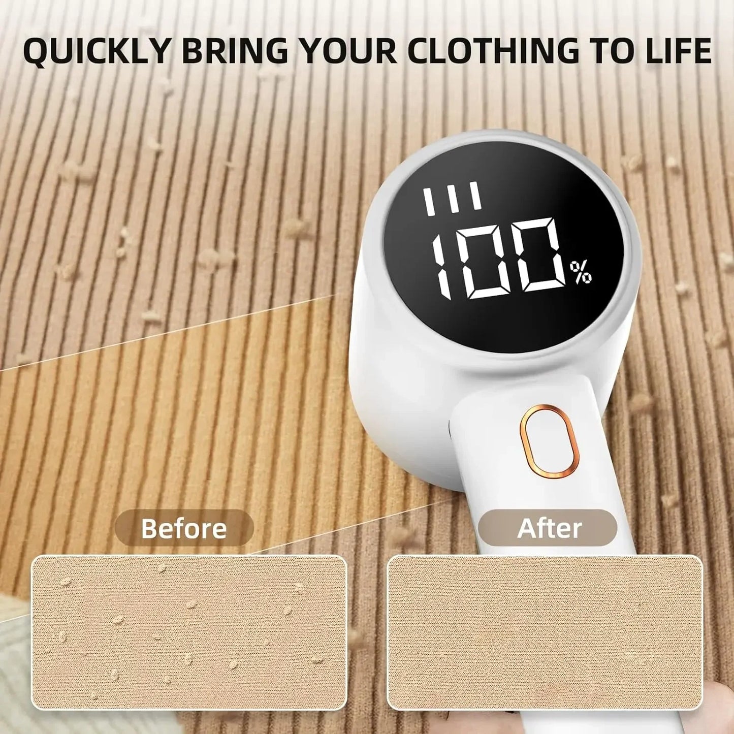 Electric Lint Remover - Rechargeable Fabric Shaver