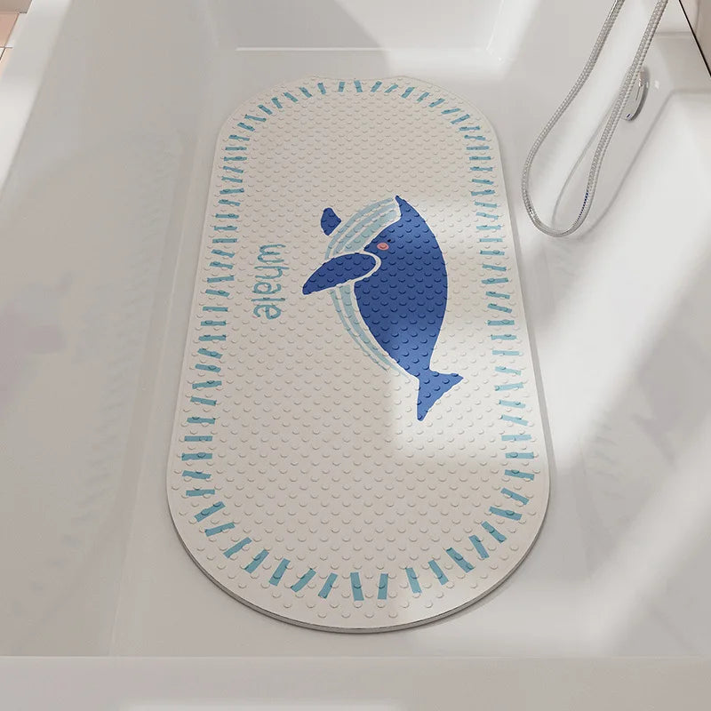 PVC Non-Slip Oval Bath Mat