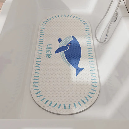 PVC Non-Slip Oval Bath Mat