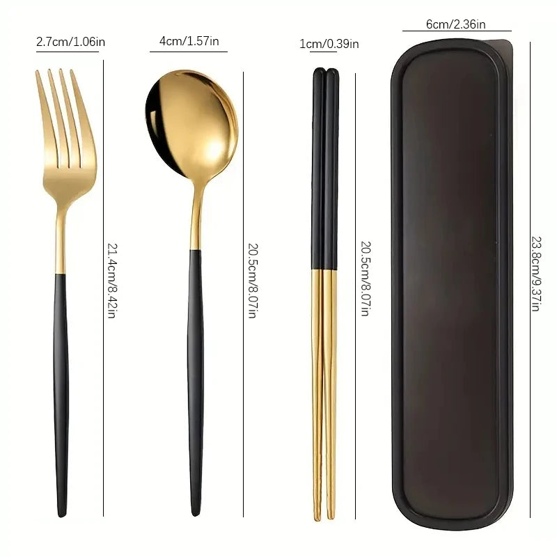 Portable Chopstick Set (3PCS) | Kitchen Collection | Aroselle