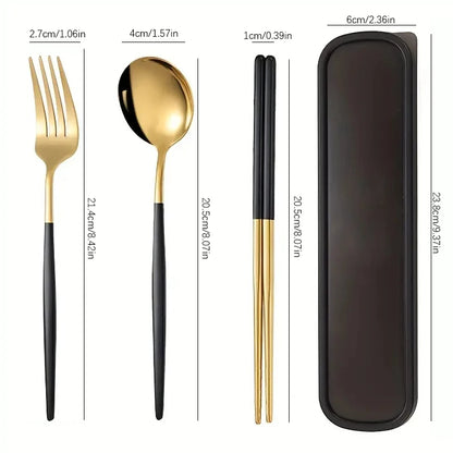Portable Chopstick Set (3PCS) | Kitchen Collection | Aroselle