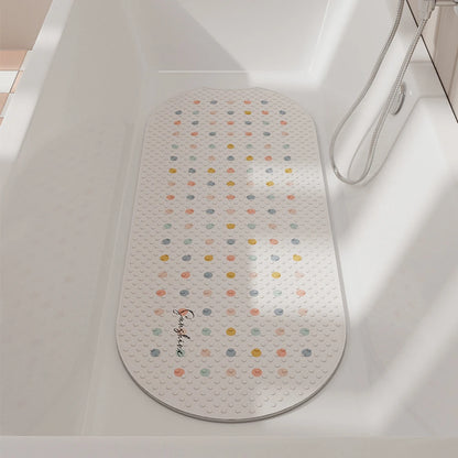 PVC Non-Slip Oval Bath Mat