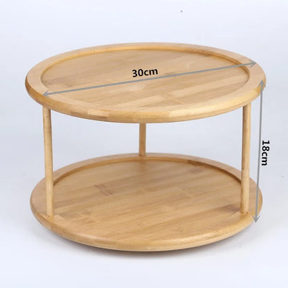 Lazy Susan Rotating Tray 1 or 2 Tier