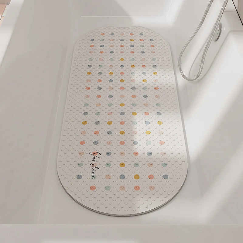 PVC Non-Slip Oval Bath Mat