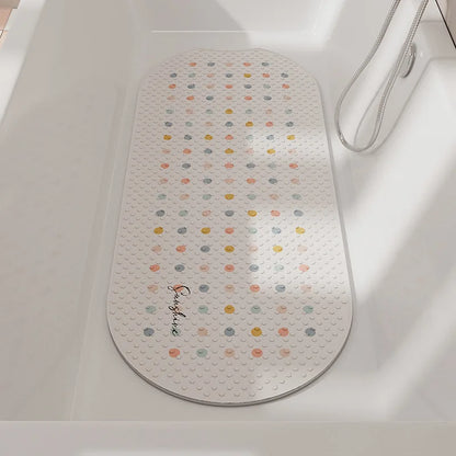 PVC Non-Slip Oval Bath Mat