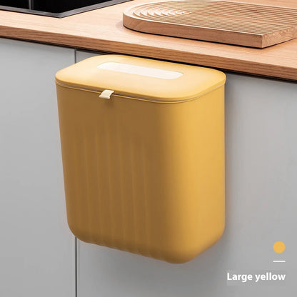 Wall-Mounted Food Trash Bin - Kitchen
