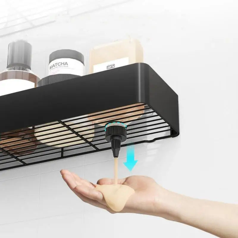 2-Pack Shower Caddy Matte Black