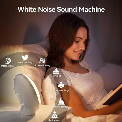 Digital Wake Up Light Alarm Clock with FM Radio