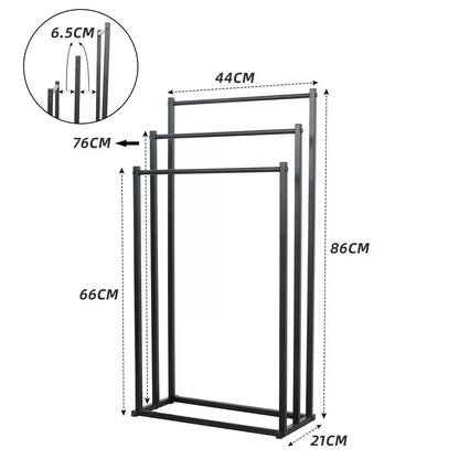 Standing Towel Rack - Metal