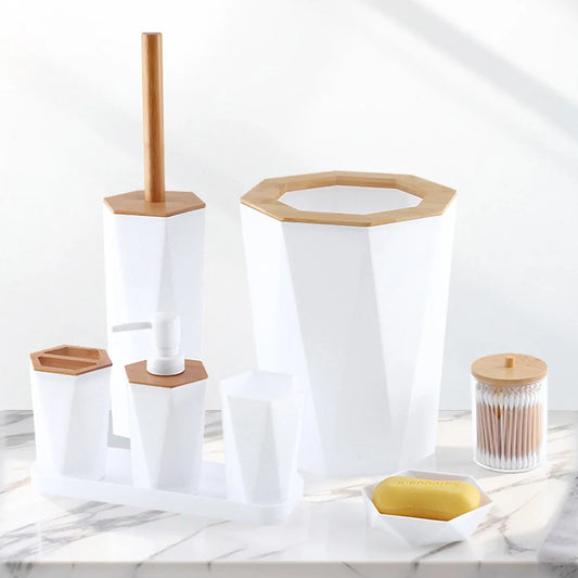 Complete Bathroom Accessory Set