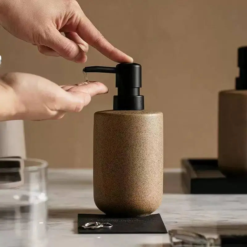 Soap & Lotion Dispenser - Wabi Sabi style (300ml)