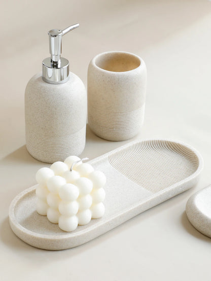 Ceramic Bathroom Accessories Set