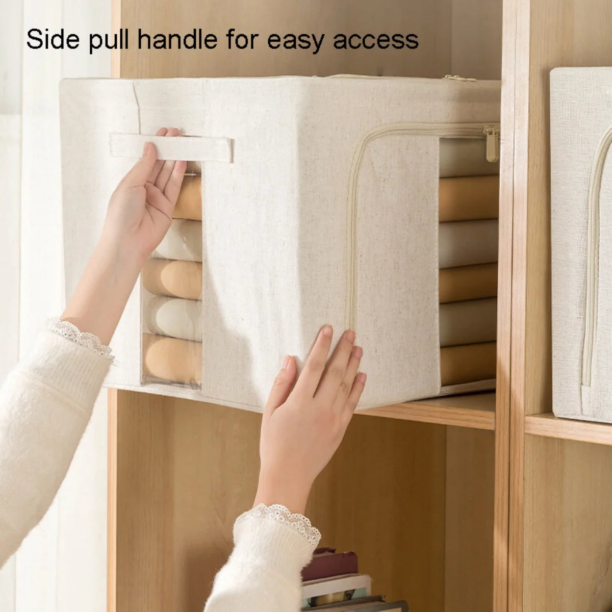 Wardrobe Closet Storage Box (set of 3)